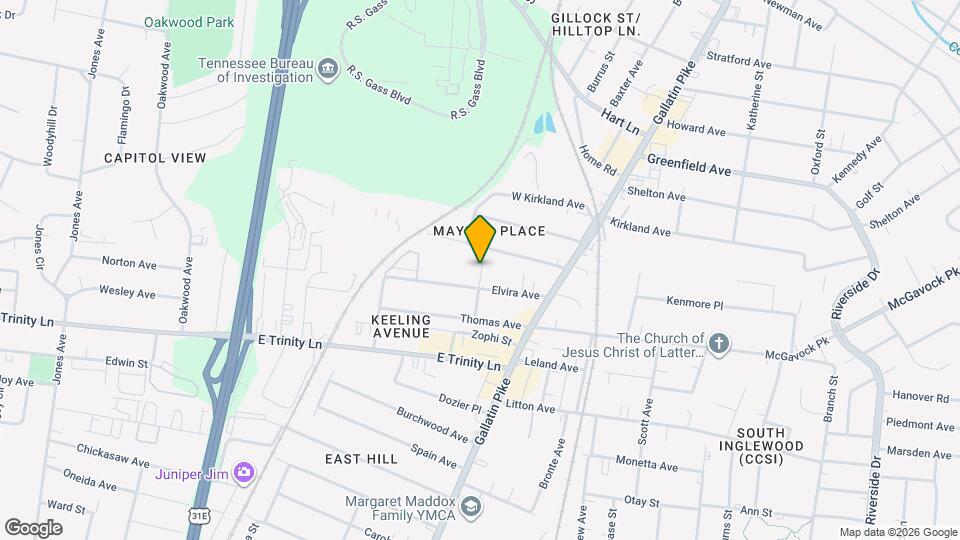 3211 Anderson Pl Map and Location Details