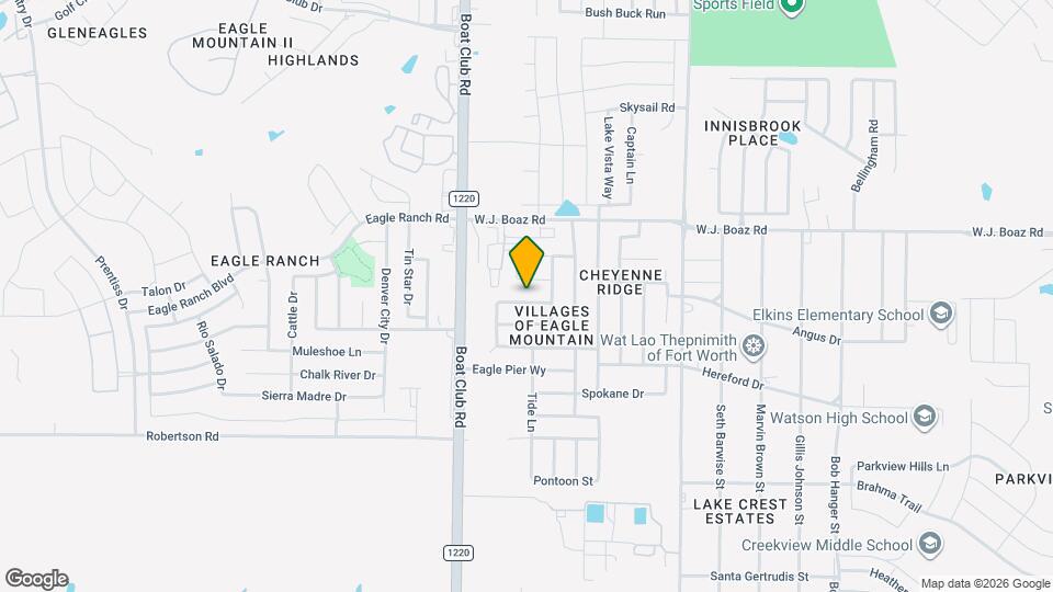 6320 Sails St Map and Location Details