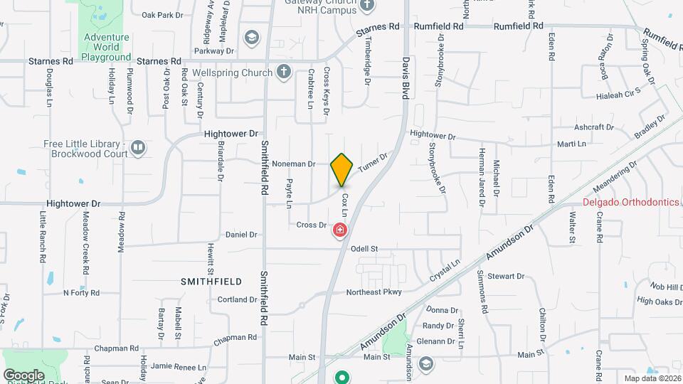 6983 Cox Ln Map and Location Details