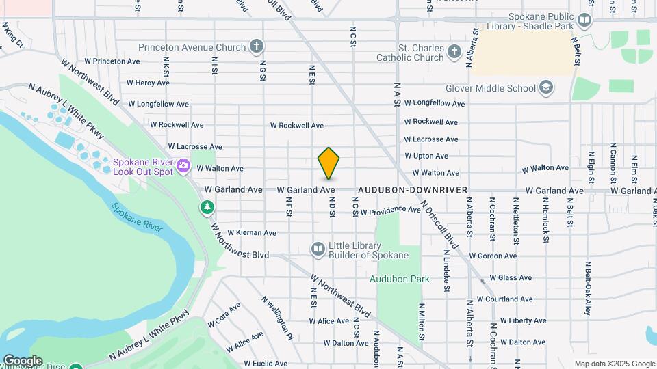 3206 W Garland Ave Mapa y Detalles de la Ubicación