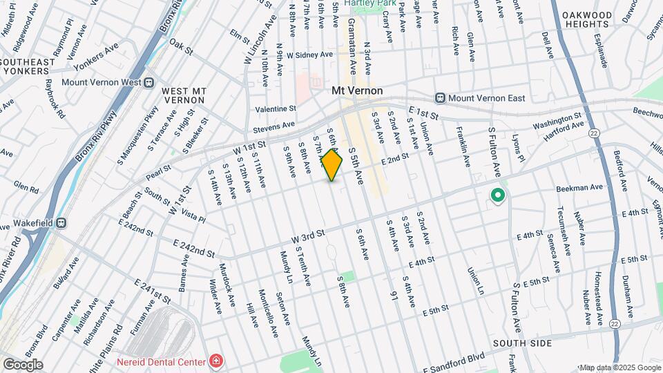 109 S 7th Ave Map and Location Details