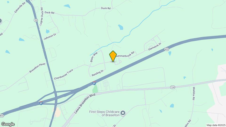 210 Brookstone Trail Map and Location Details