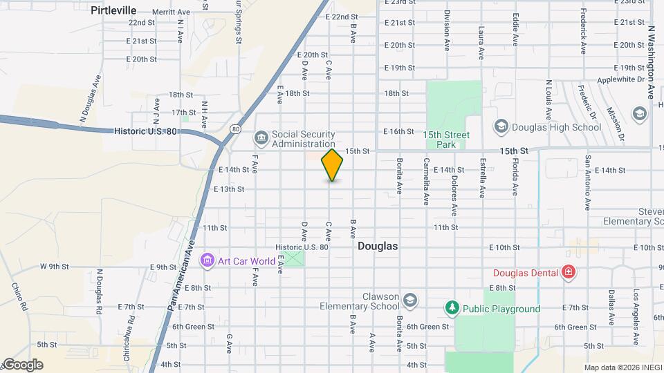 1305 C Ave Map and Location Details