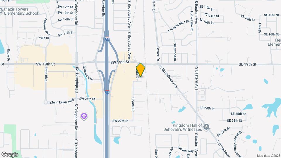 609 SW 21st St Map and Location Details