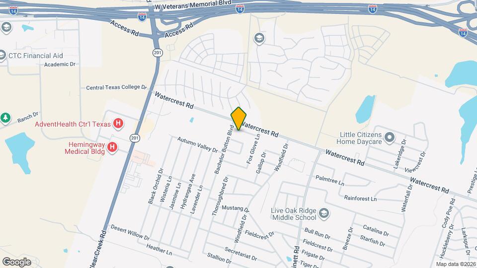 4602 Skyflower Ln Map and Location Details