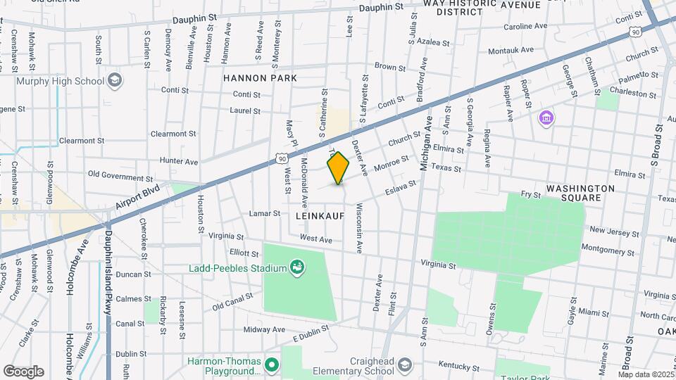 254 Tuttle Ave Map and Location Details