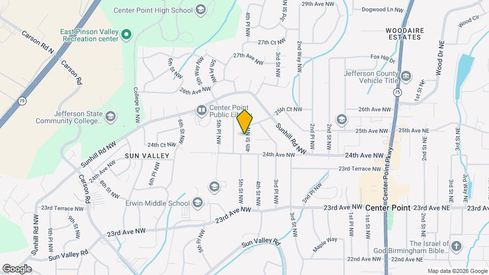 2412 4th St NW Map and Location Details