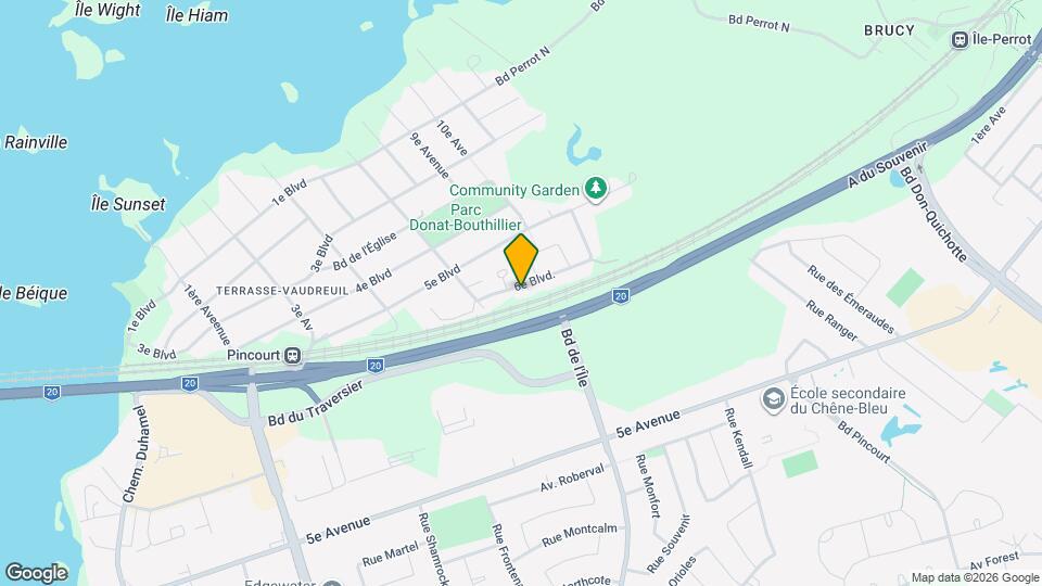 190 6E Blvd Map and Location Details