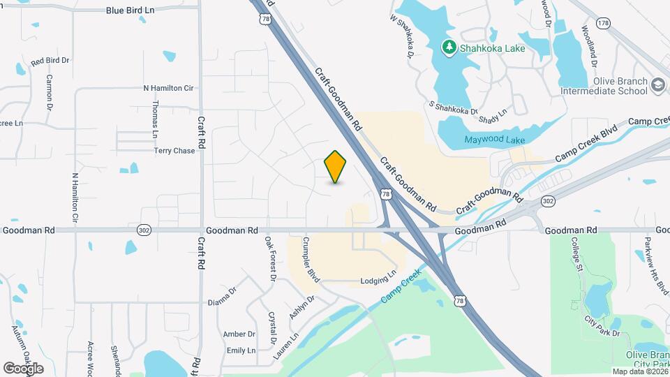 7448 Kingcrest Cove Map and Location Details