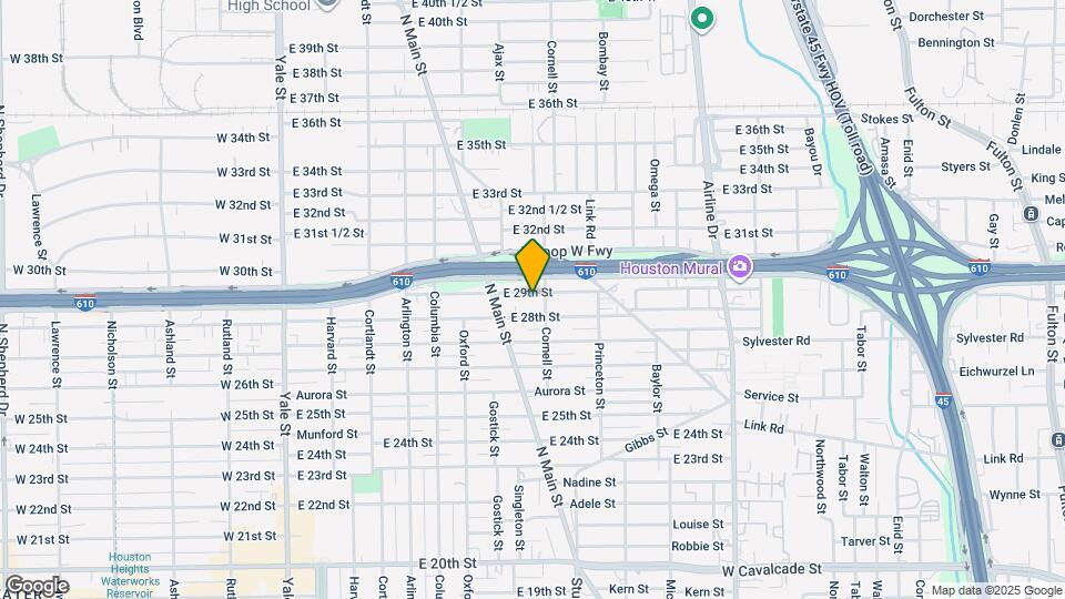 722 E 29th St Map and Location Details