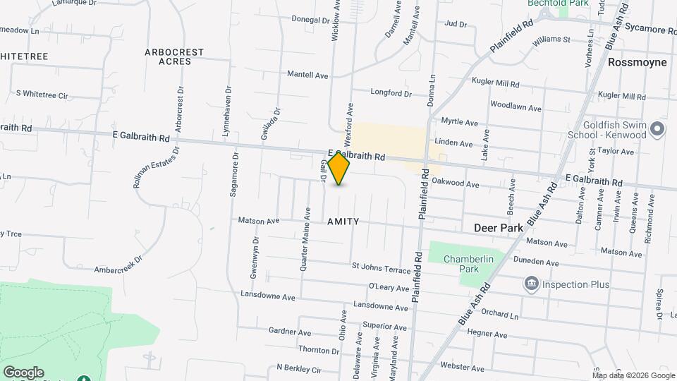 7841 Matson Ct Mapa y Detalles de la Ubicación