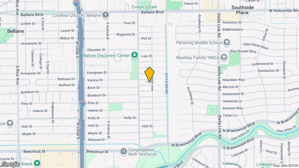 4408 Mildred St Map and Location Details