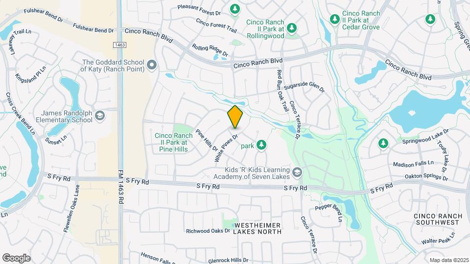 10207 White Pines Dr Map and Location Details