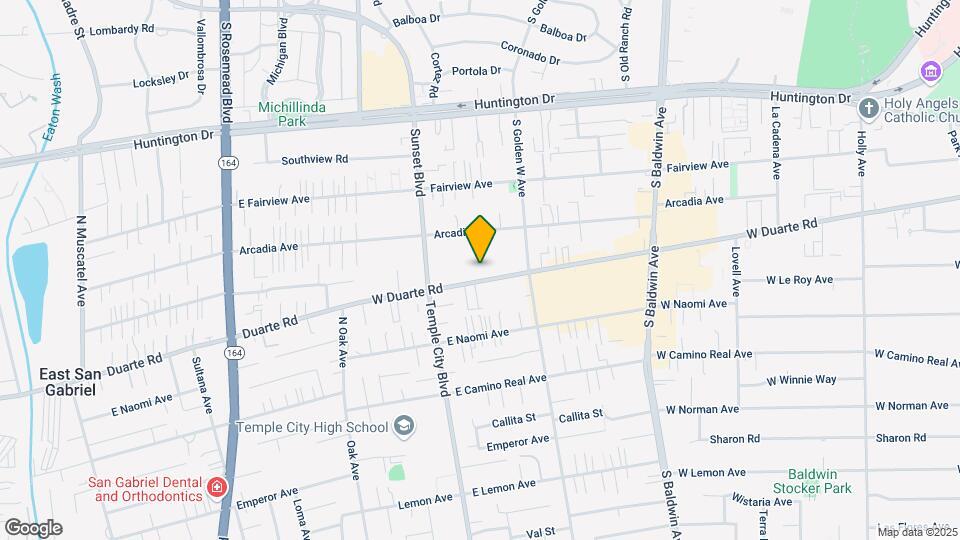 1005 W Duarte Rd, Unit 10 Map and Location Details
