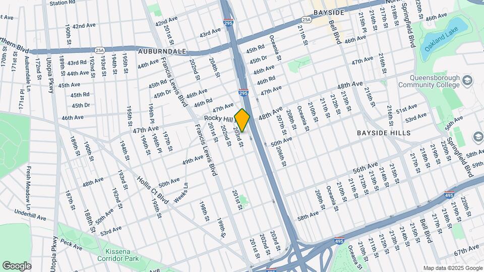 48-15 203rd St Map and Location Details