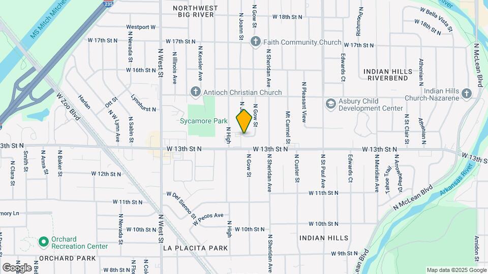 3359 W Nantucket Ave-Unit -1 Map and Location Details