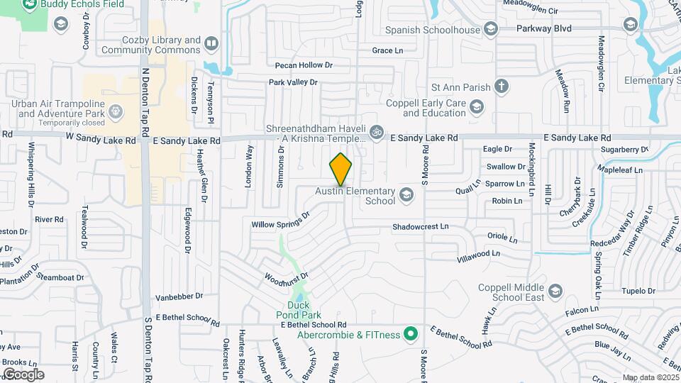 491 Clear Creek Ln Map and Location Details