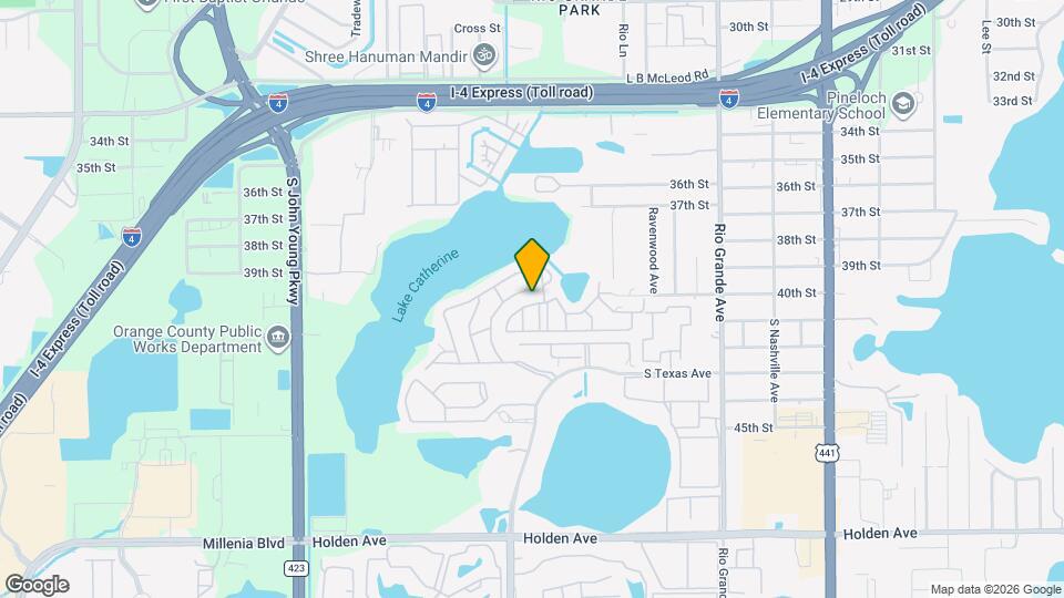 1800 Warringwood Dr Map and Location Details