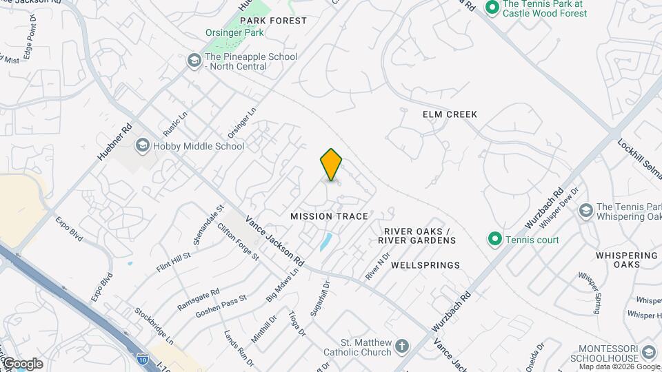 11722 Cap Rock St Mapa y Detalles de la Ubicación