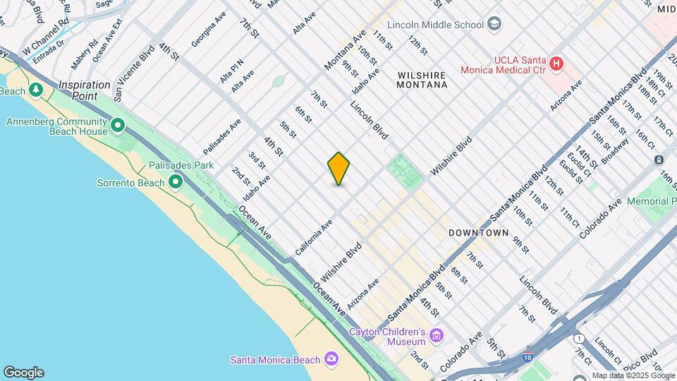 1038 5th St Mapa y Detalles de la Ubicación