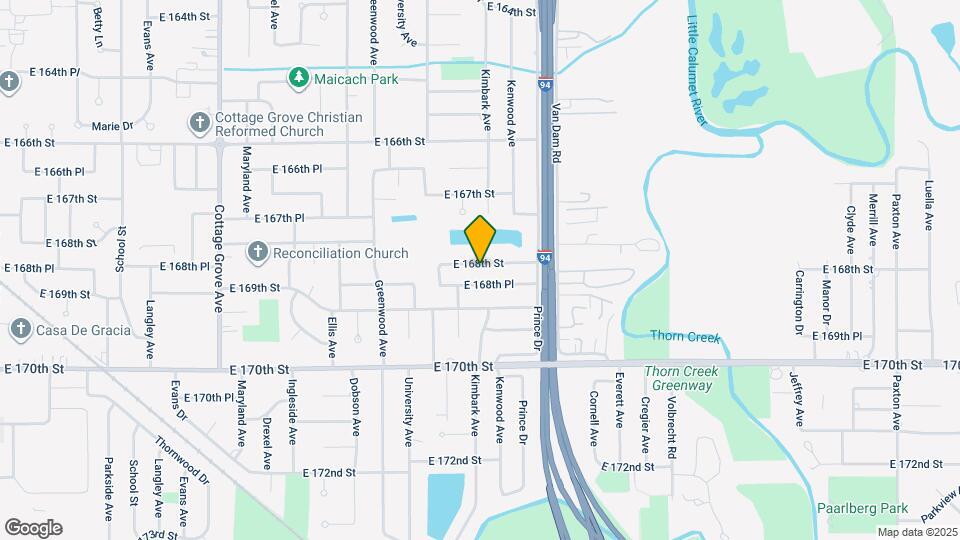 1241 E 168th St Map and Location Details