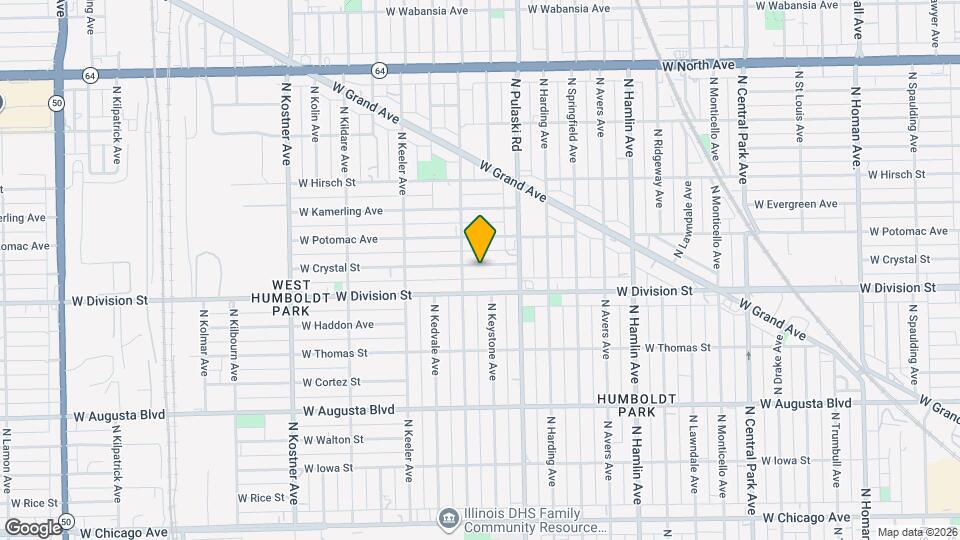 4049 W Crystal St Map and Location Details