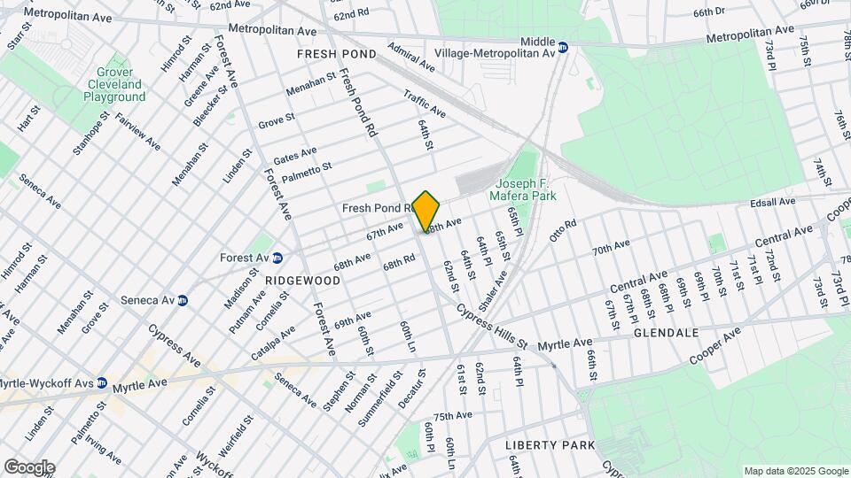 68-05 Fresh Pond Rd Map and Location Details