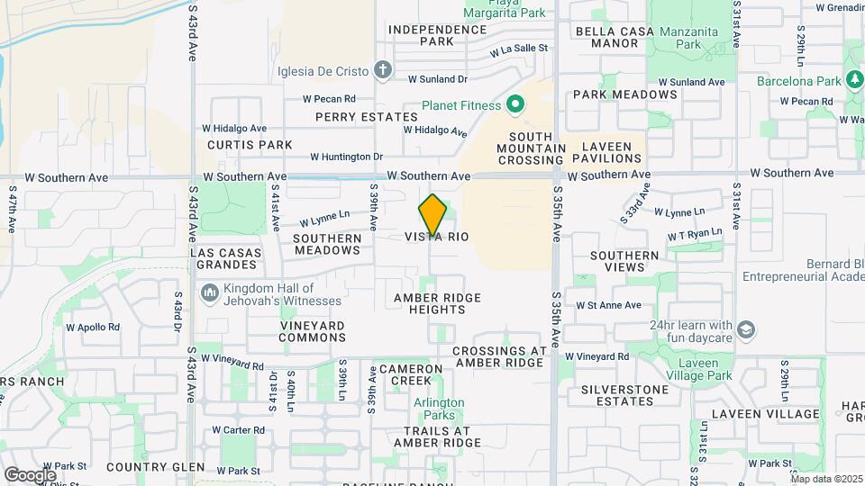3733 W Nancy Ln Map and Location Details