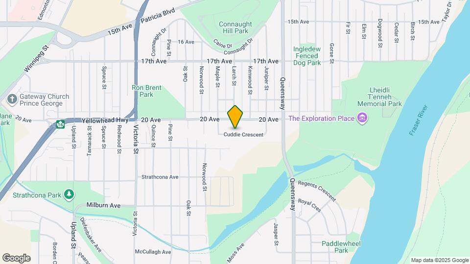 1190 Cuddie Crescent Map and Location Details