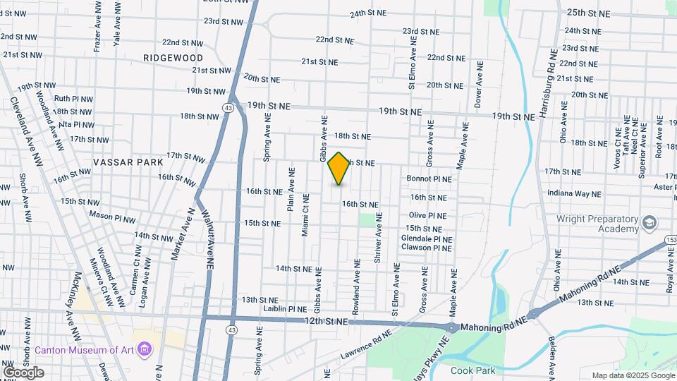 1619 Struble Ave NE Map and Location Details