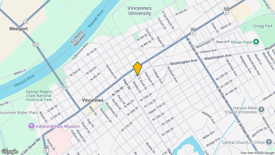 721 N 7th St Map and Location Details