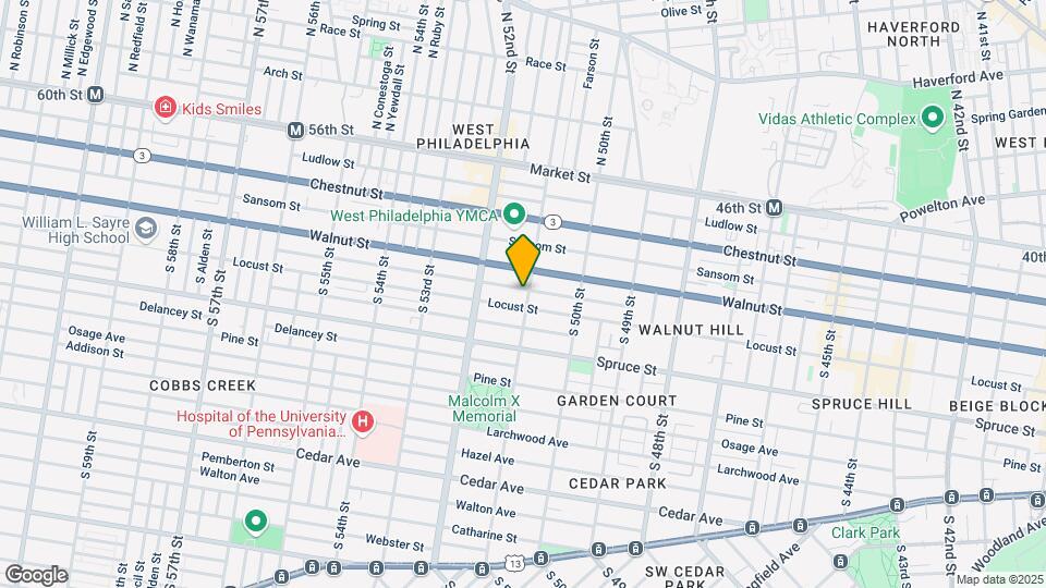 224 S 51st St Map and Location Details
