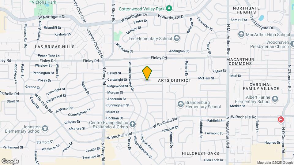 1915 Ridgewood St Map and Location Details