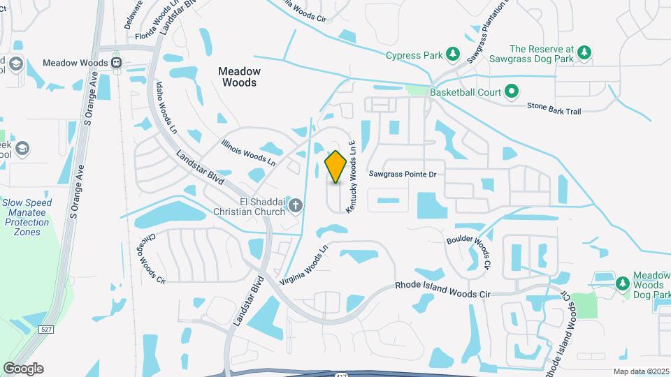 12836 Ohio Woods Ln Mapa y Detalles de la Ubicación