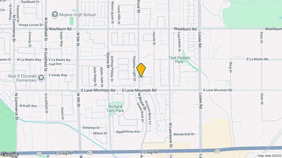 4841 N Bride St Map and Location Details