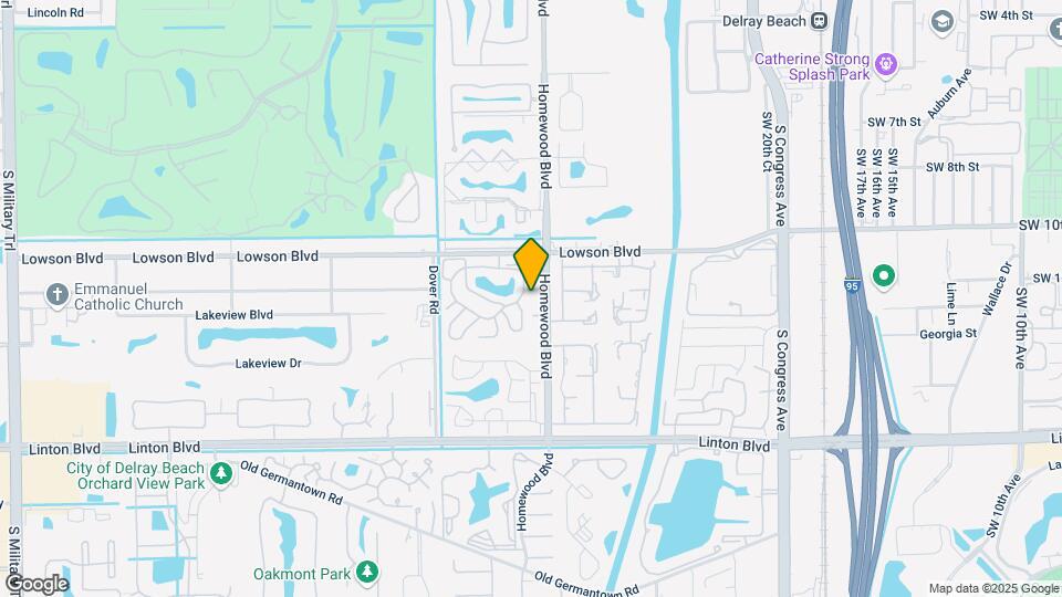 1020 Homewood Blvd Map and Location Details