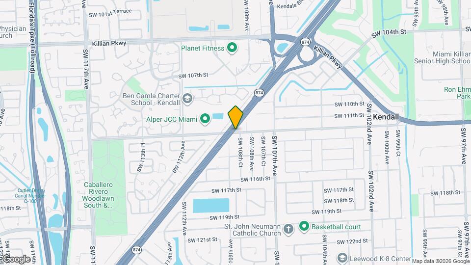 10875 SW 112th St Map and Location Details