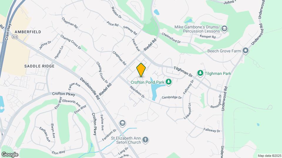 1700 Copley Ct Map and Location Details