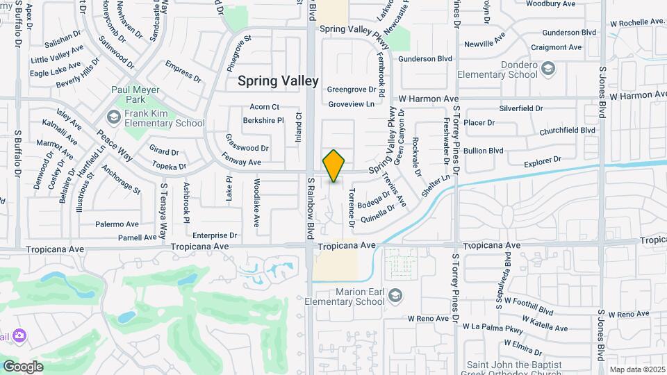 4730 Nara Vista Way Map and Location Details