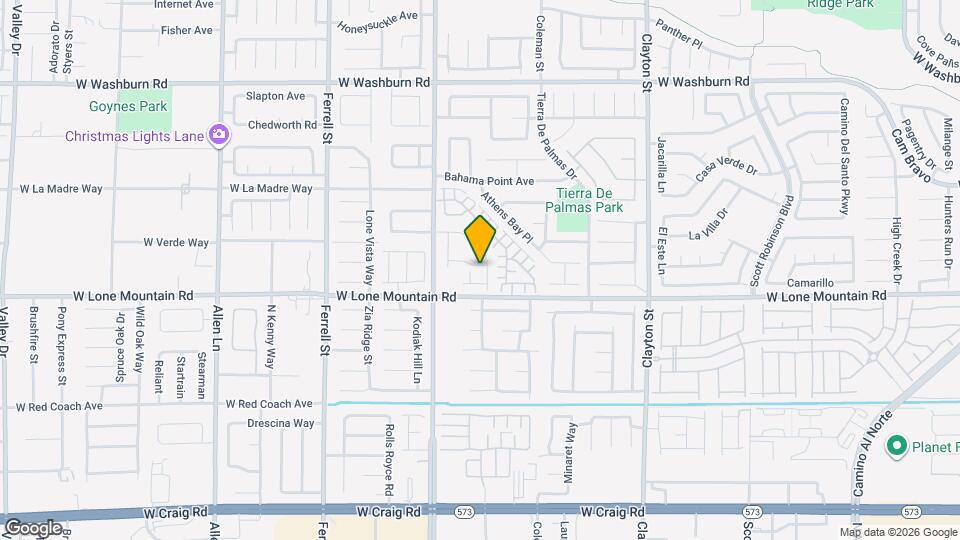 2671 Stormy Star Ave Mapa y Detalles de la Ubicación