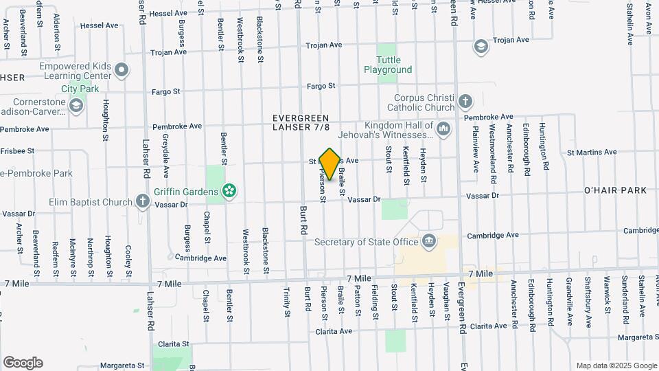 19446 Pierson St Map and Location Details