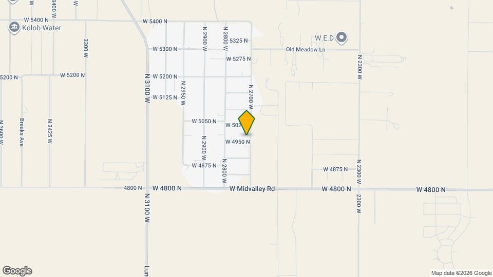 2714 W 4950 N Map and Location Details