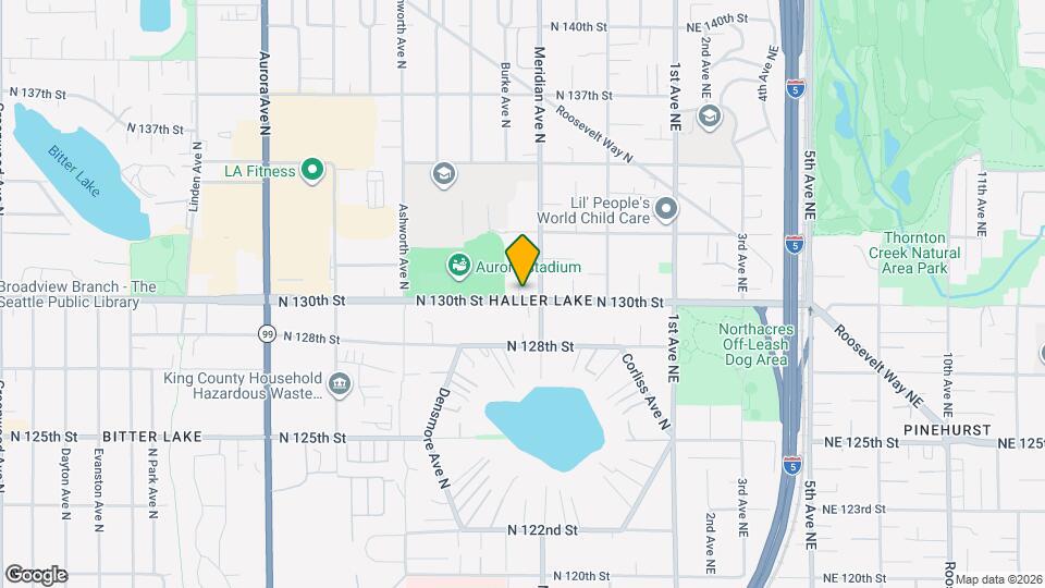 1748 N 130th St Map and Location Details