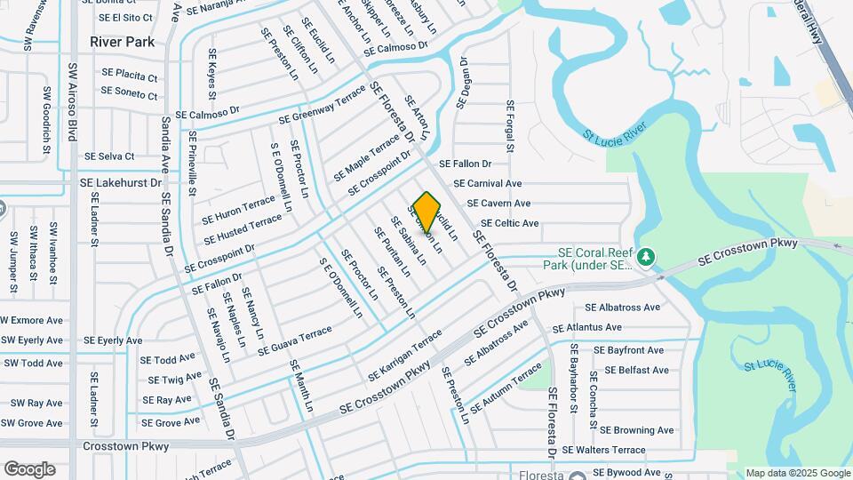 1168 SE Clifton Ln Map and Location Details