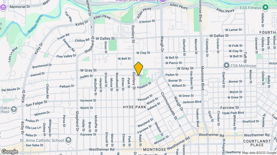 1508 Ridgewood St Map and Location Details