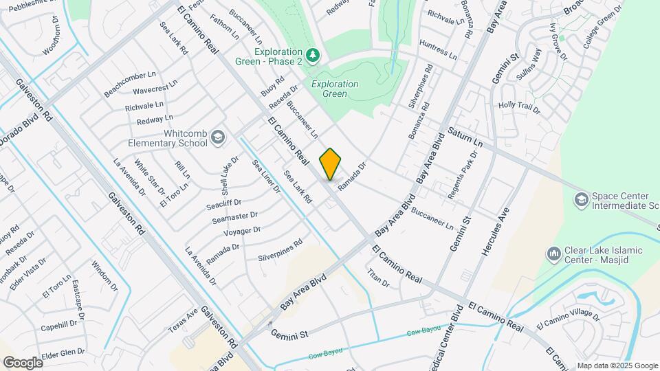 16587 El Camino Real Map and Location Details