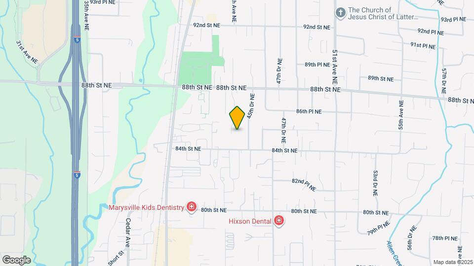 8505 44th Dr NE Map and Location Details