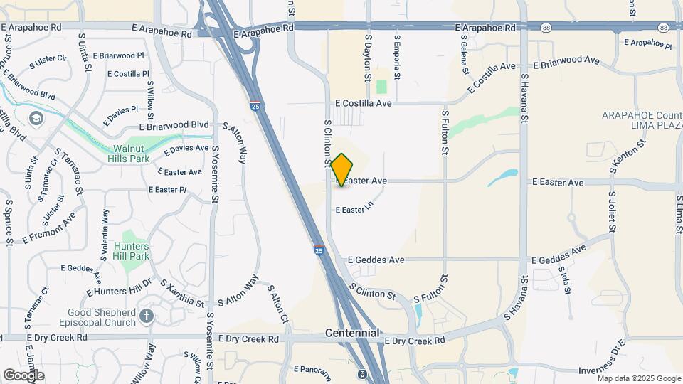 Furnished Studio-Denver - Tech Center South Map and Location Details