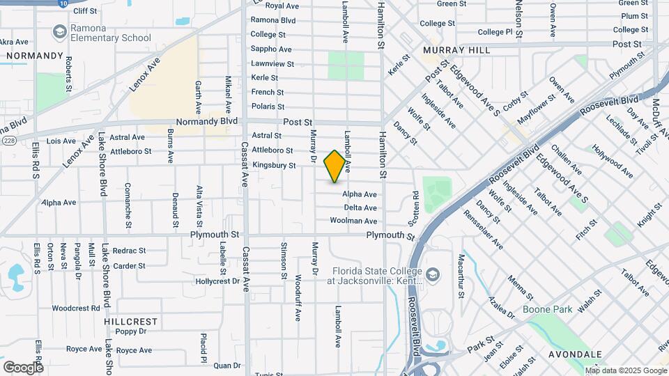 4625 Alpha Ave Mapa y Detalles de la Ubicación