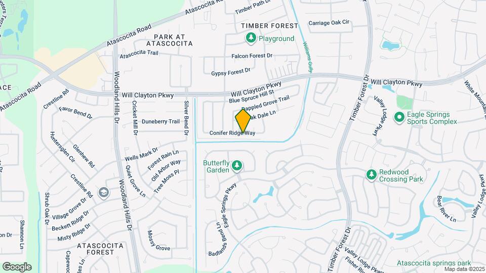 4910 Conifer Ridge Way Map and Location Details